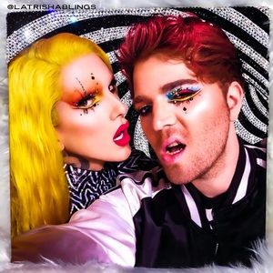 Custom blinged Jeffree Star canvas